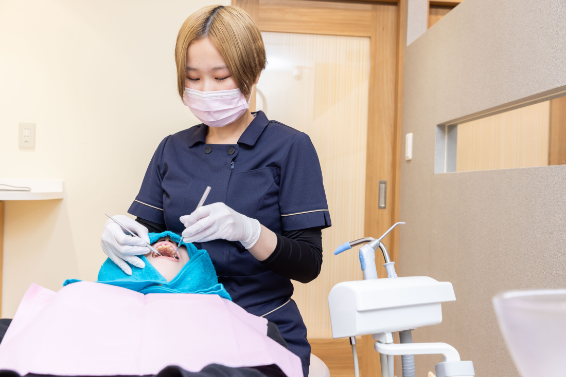 歯科衛生士による歯周病治療