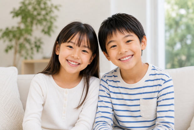 笑顔の子どもたち