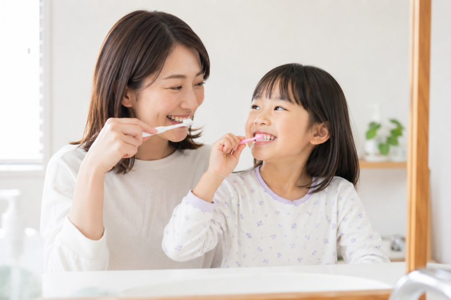 毎日のブラッシング・仕上げみがき