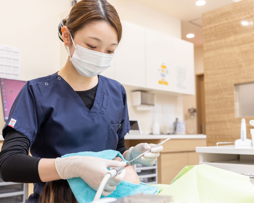 痛みや不安に配慮した治療