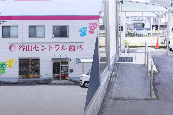 ベビーカー、車いすで安心してお越しいただけます